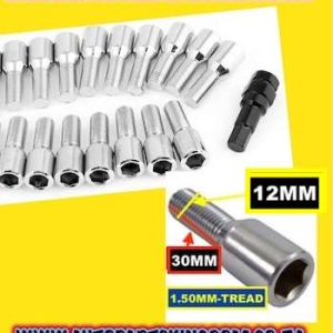 WHEEL STUD AND NUTS